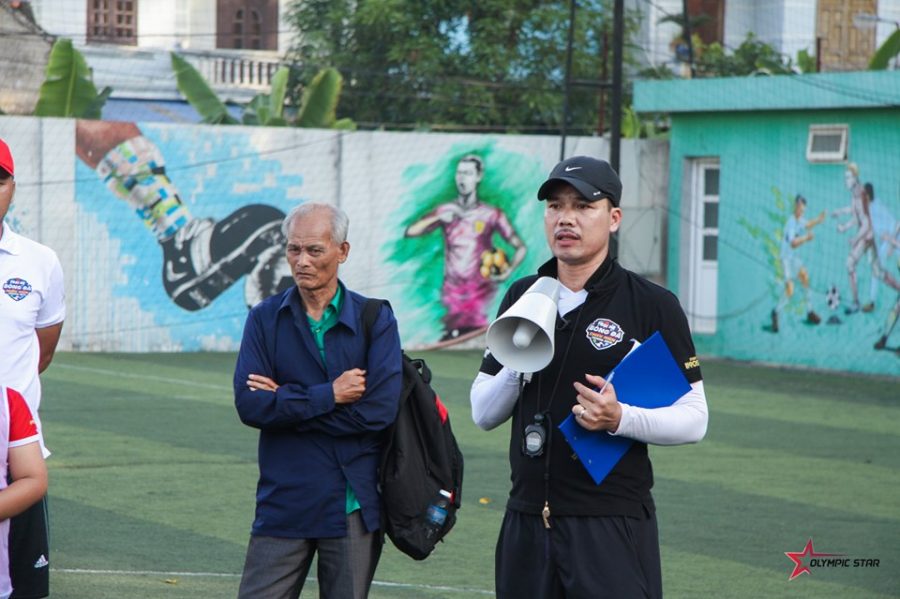 Huấn luyện viên Phạm Như Thuần hiện đang là Giám đốc Kỹ thuật tại trung tâm 