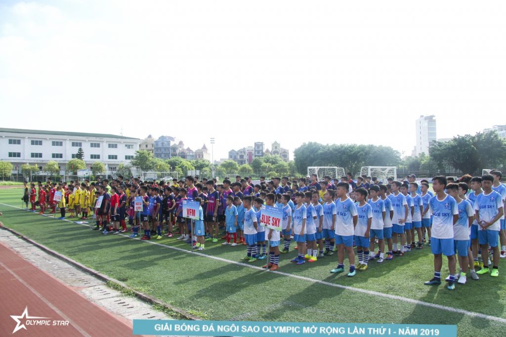 Các giải bóng đá cho trẻ em được tổ chức liên tục